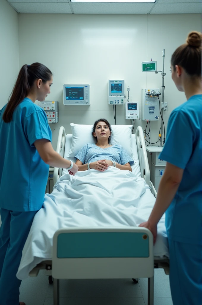 Photo in the hospital