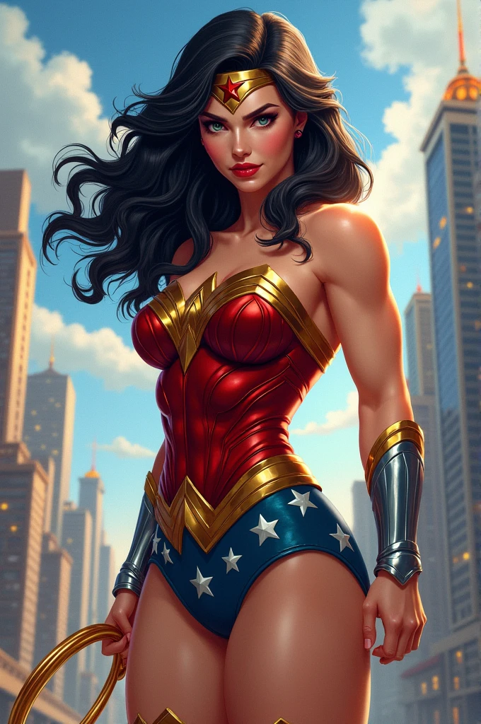Wonder woman with panties