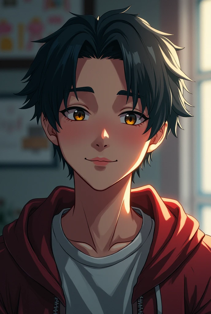 you can make a horizontal image of a man where it says the name AyuwokiCL Gamer