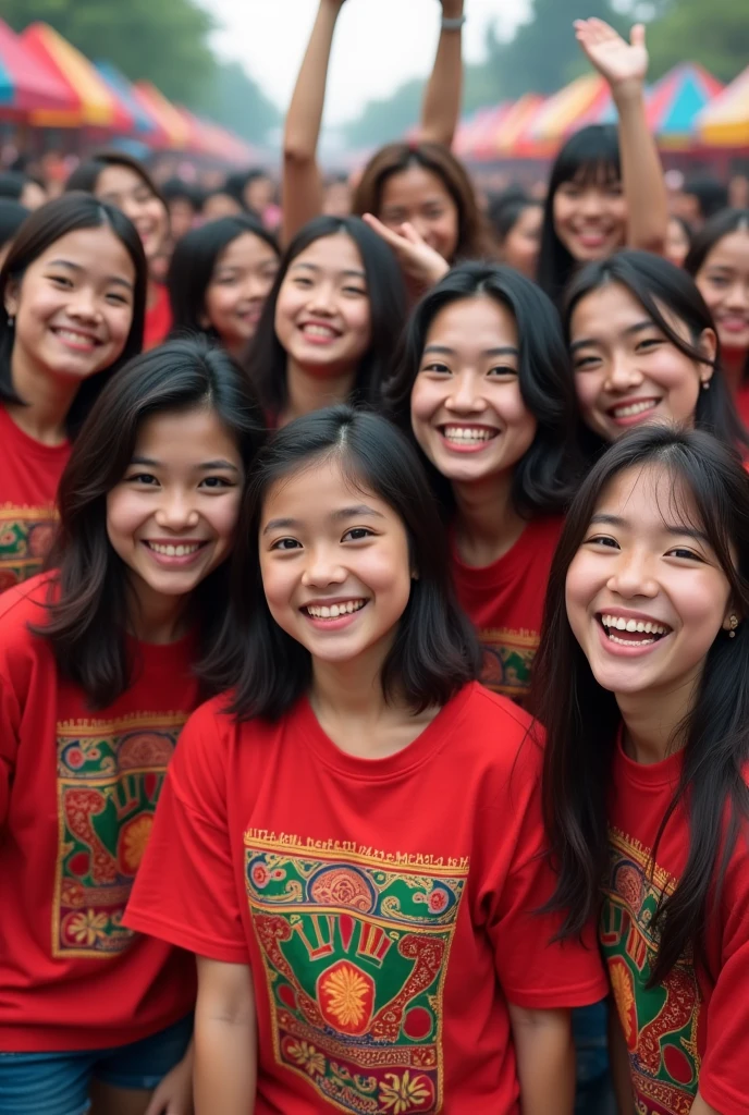 Bts army girls wearing Bangladesh t shirt