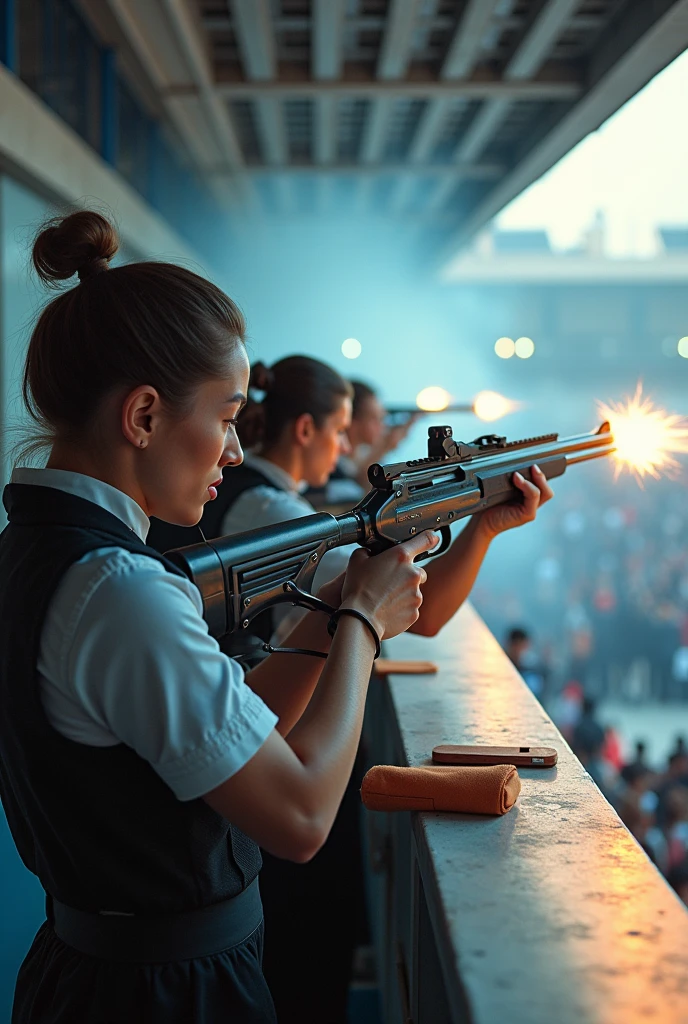 Sport shooting at the Paris Olympic Games is a lot of fun