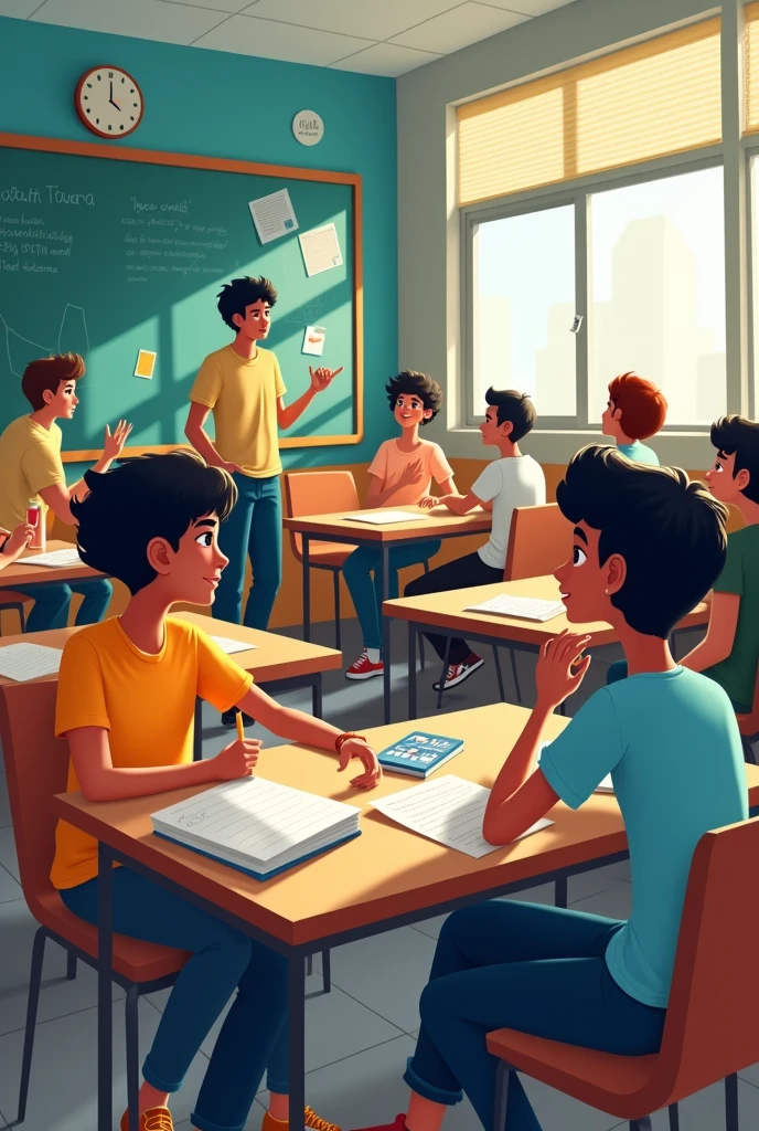 Motivational text about students' day IN BRAZILIAN PORTUGUESE