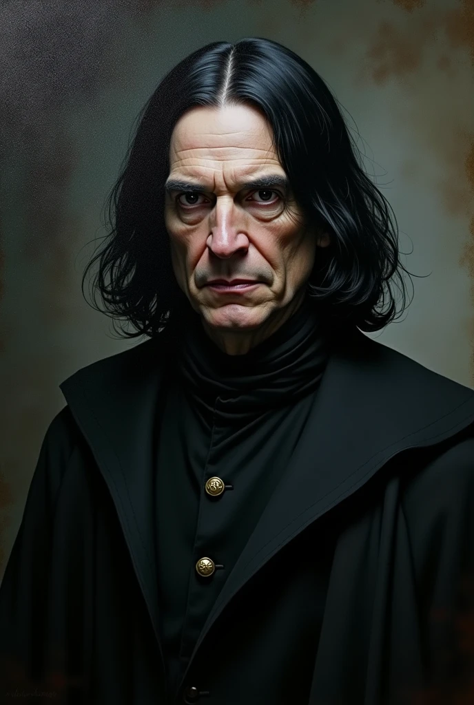 Severus snape according to the descriptions in the books