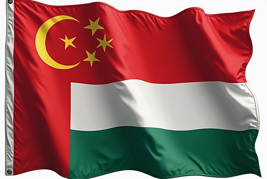 a fictional country flag