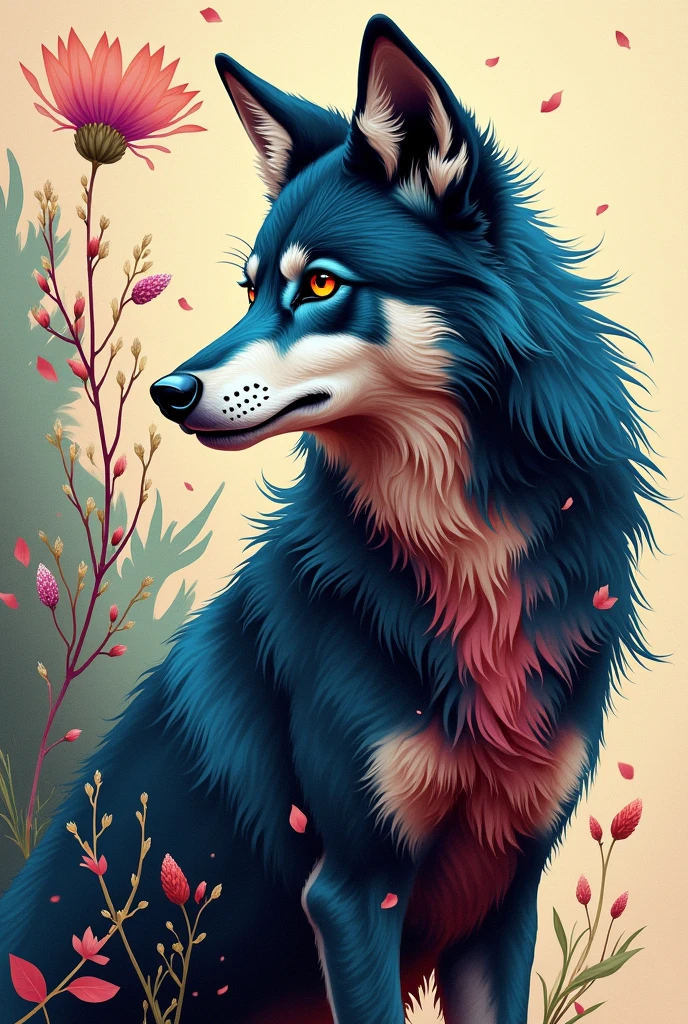 Give me a wolf from a company dedicated to art and culture that is artsy