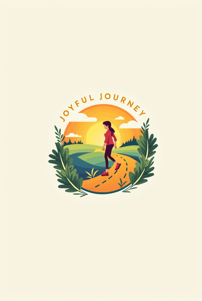 generate an logo for my youtube channel named as joyfuljourney