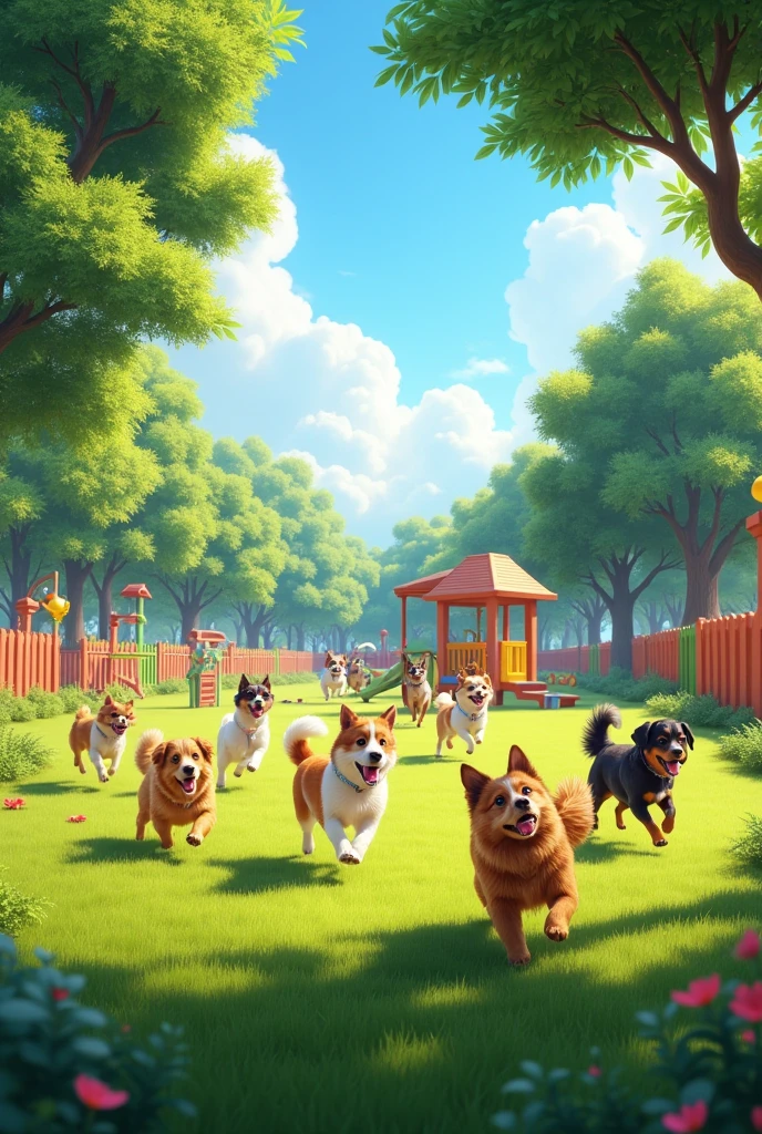 dog playground