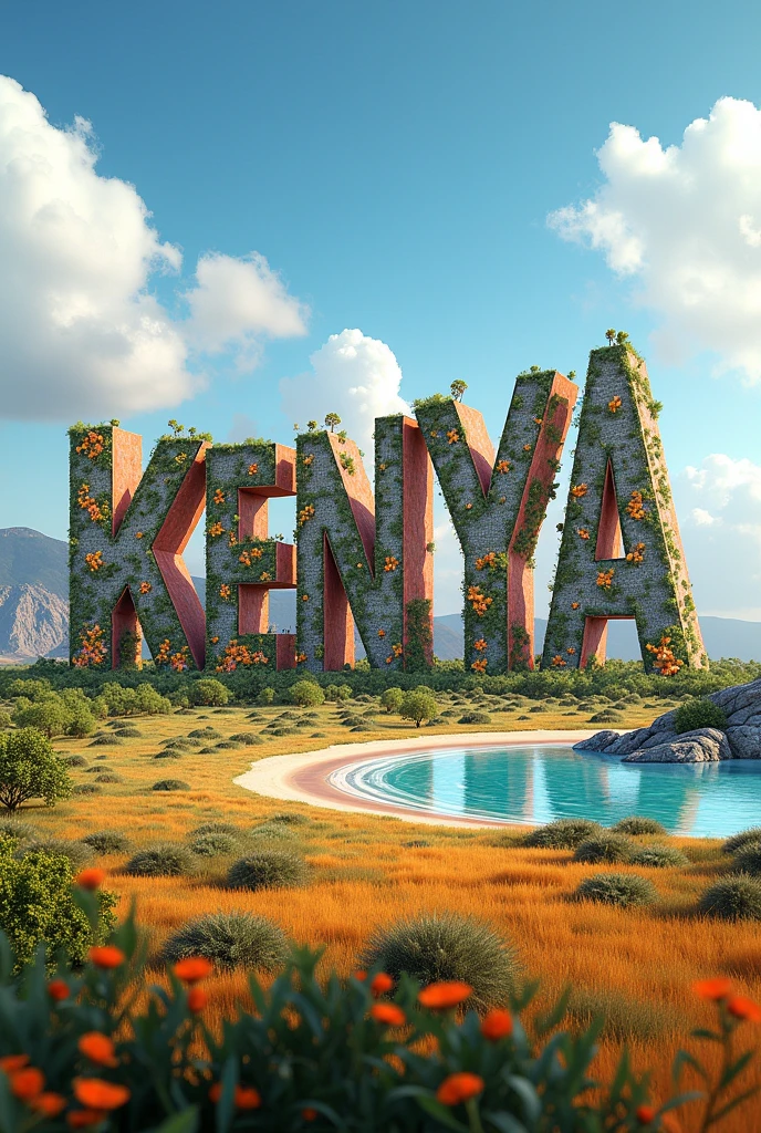 Spell architect with famous landmarks in Kenya