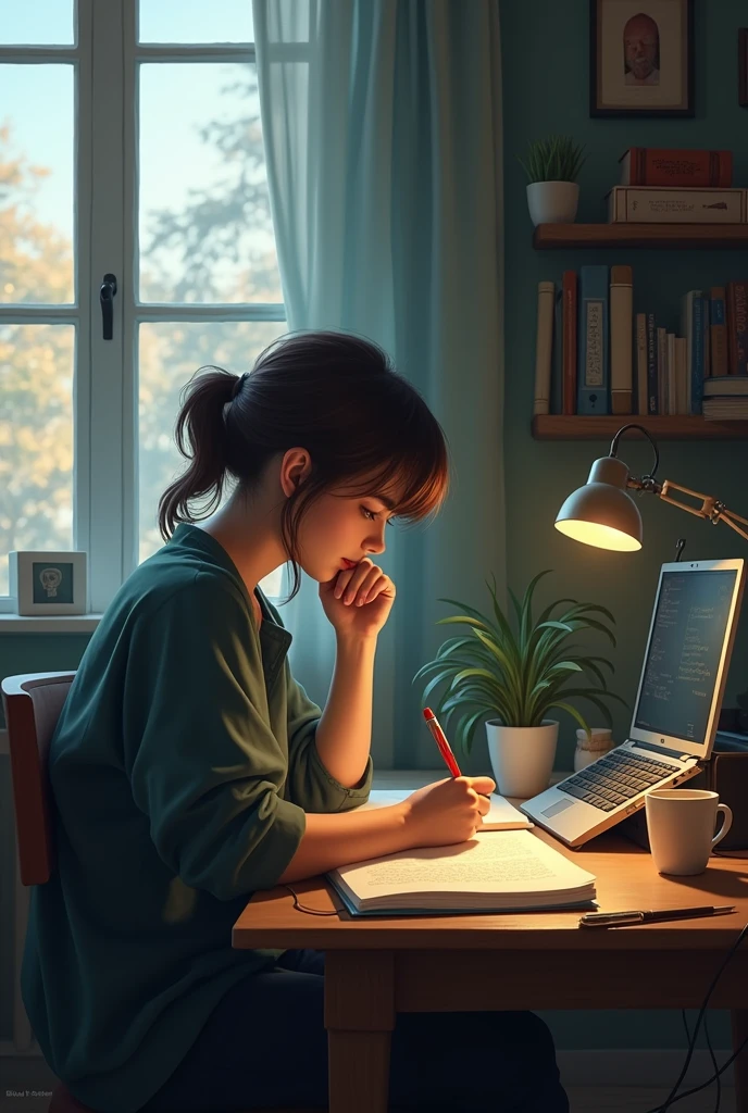 Writer in side sape