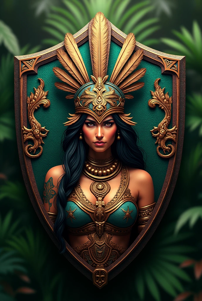 Shield of a team called ama-zonas