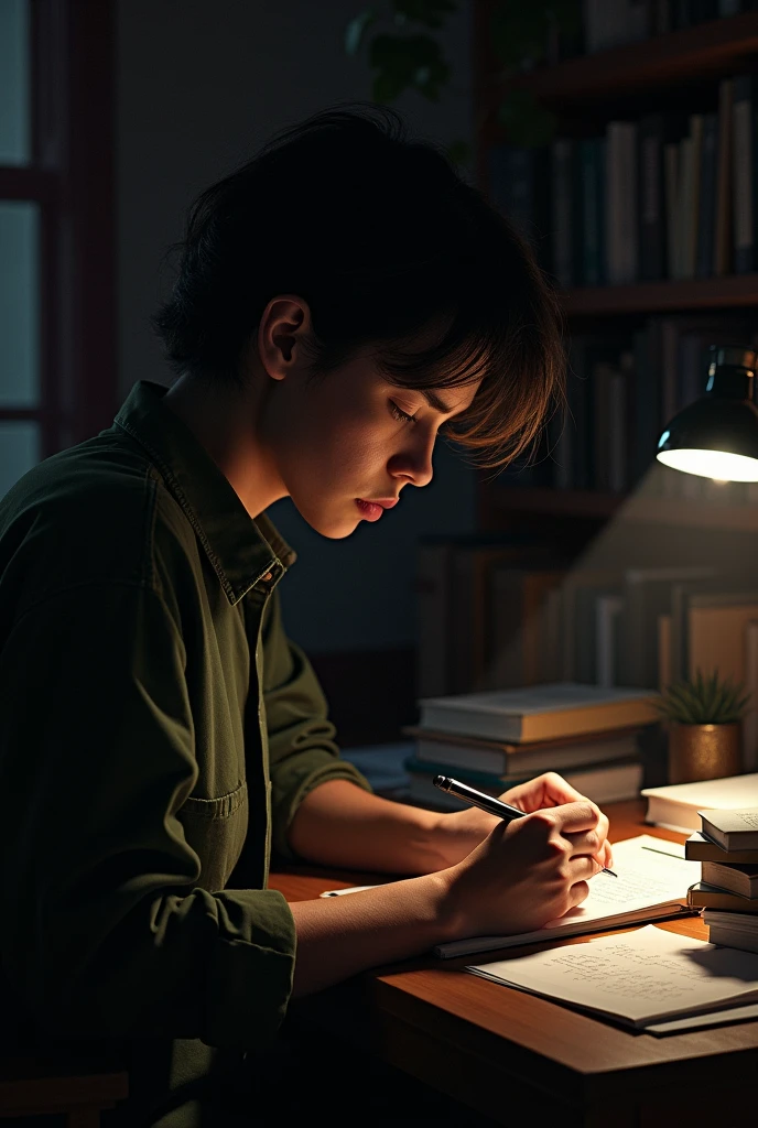 Writer in side sape men