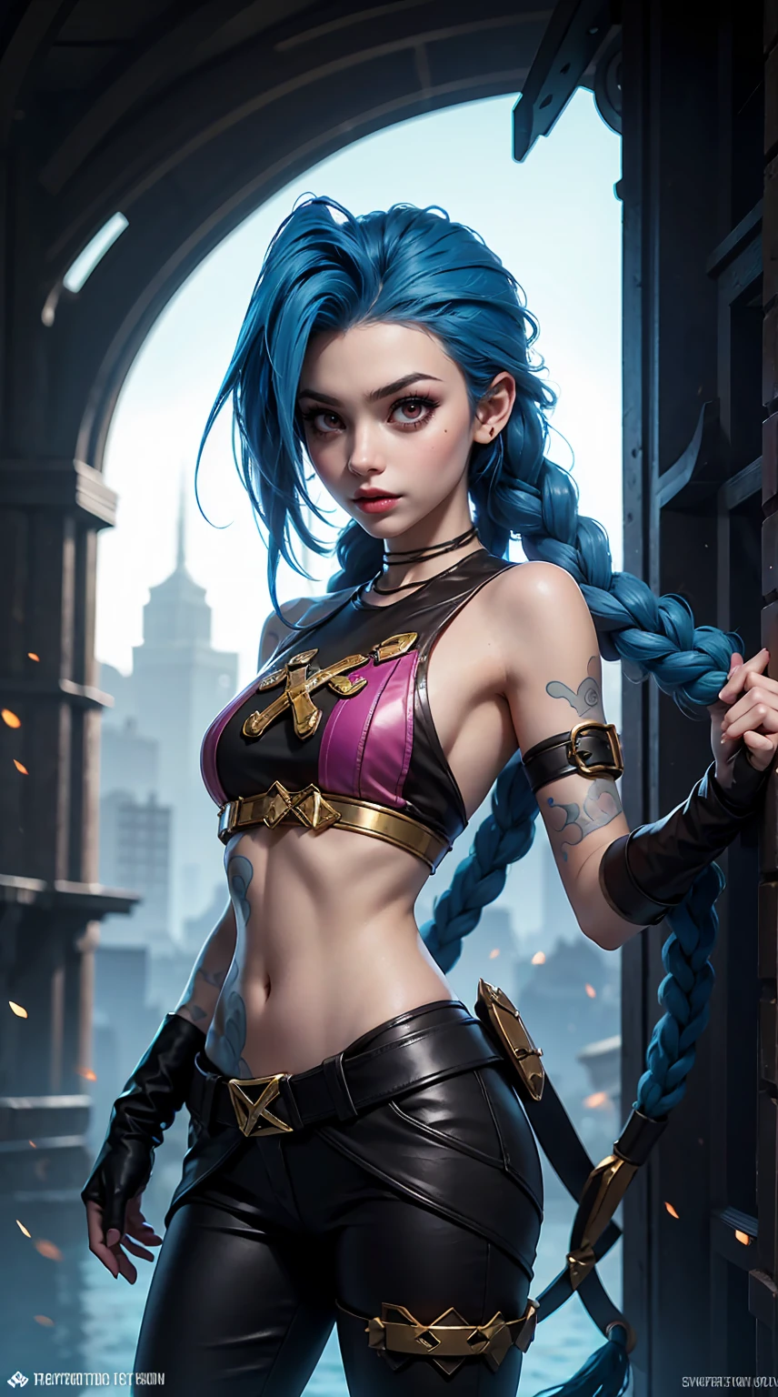 Jinx League of legends, Крупный план 