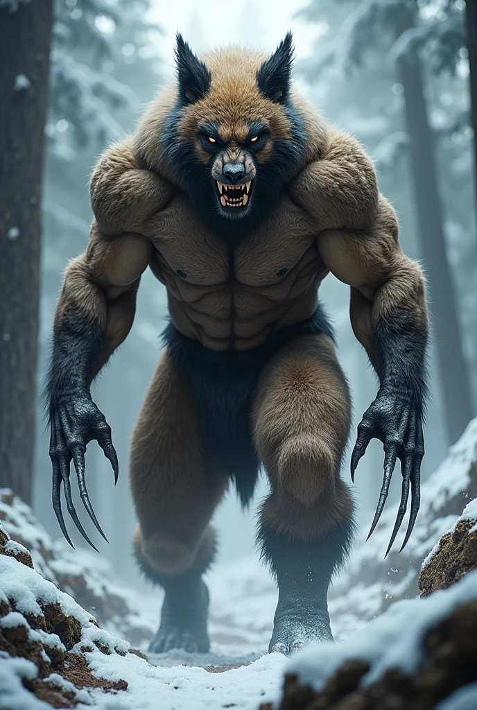 I want to create myself as a wolverine