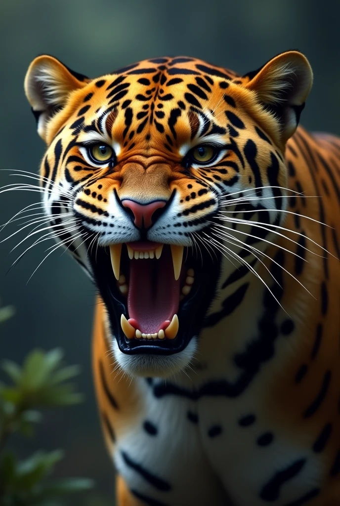 Jaguar CRYING WITH FEAR