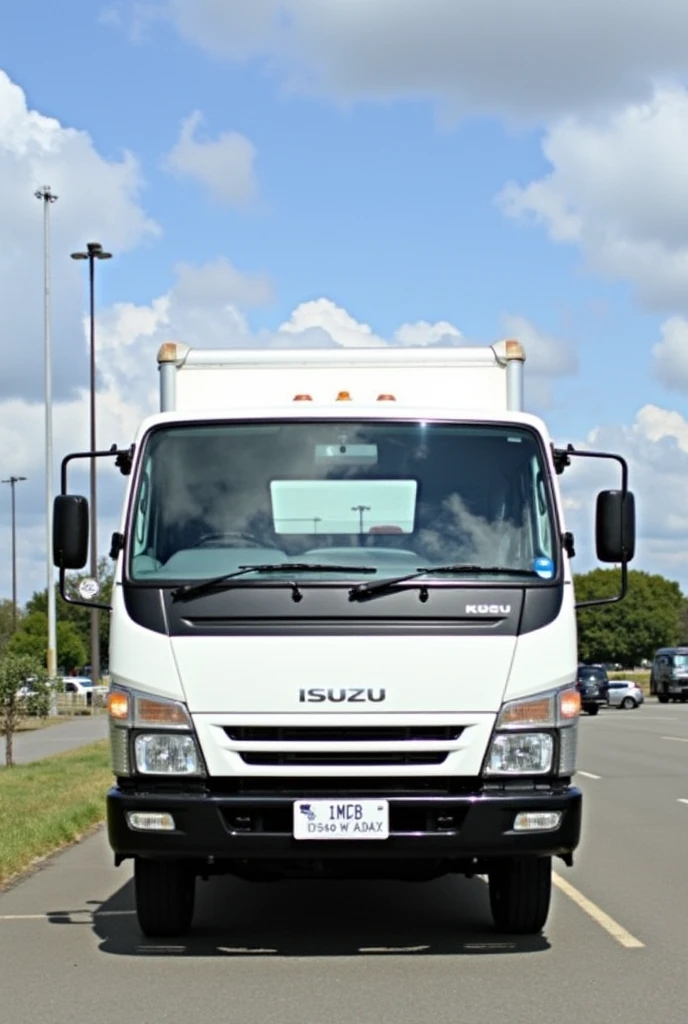 ISUZU NPR WHITE COLOR 