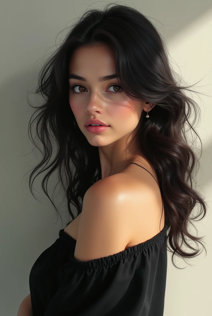 Woman model art