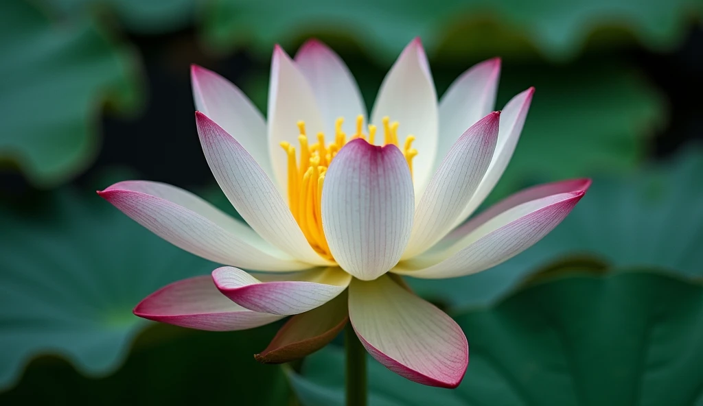 flower lotus lake rain