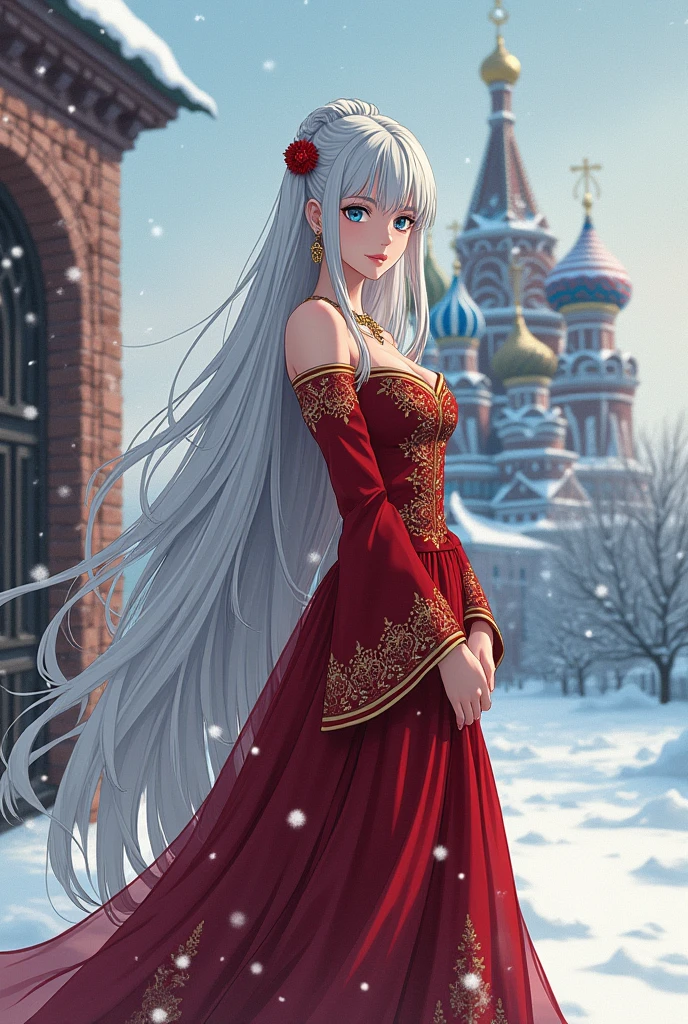 Yuki Suou from the anime Alya Sometimes Hides Her Feelings in Russian 2D