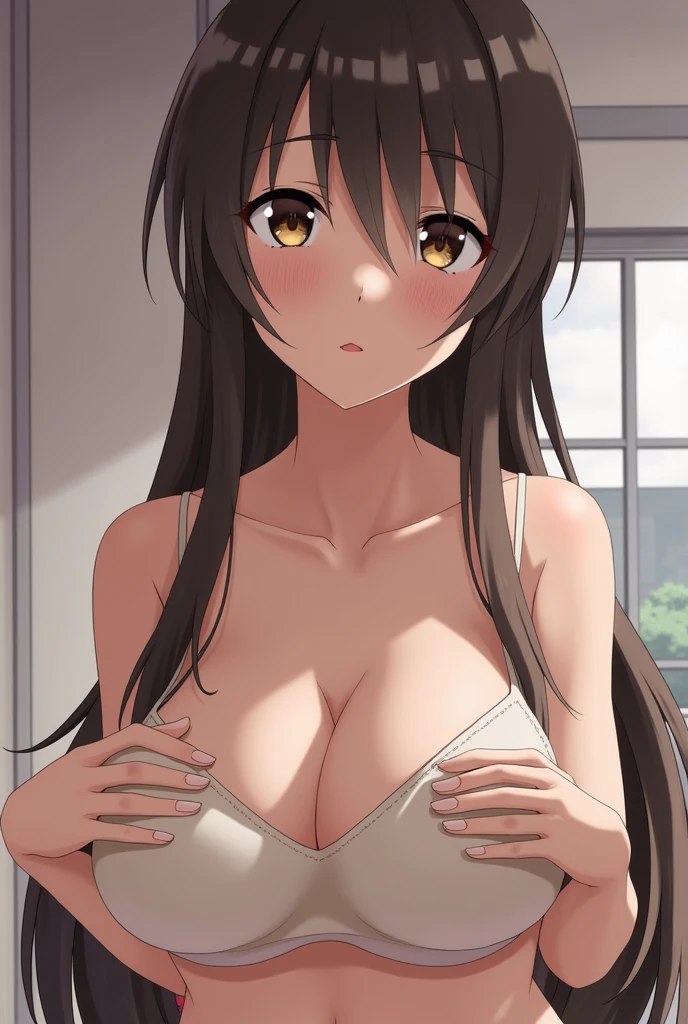 Shinobu Kocho showing her tits nothing