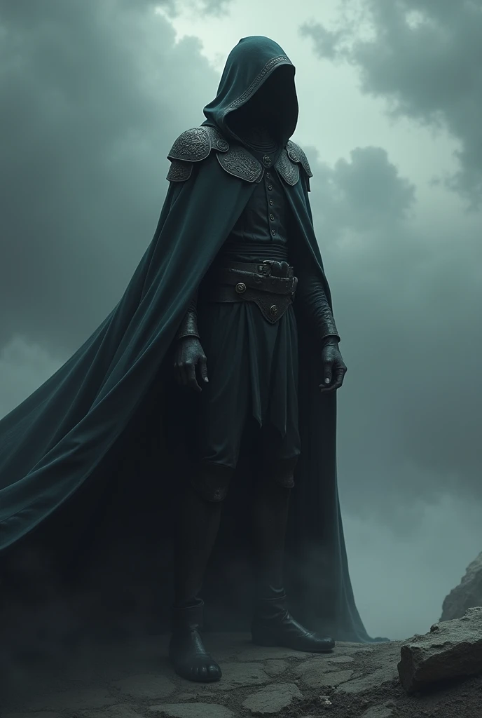 Person with cape
