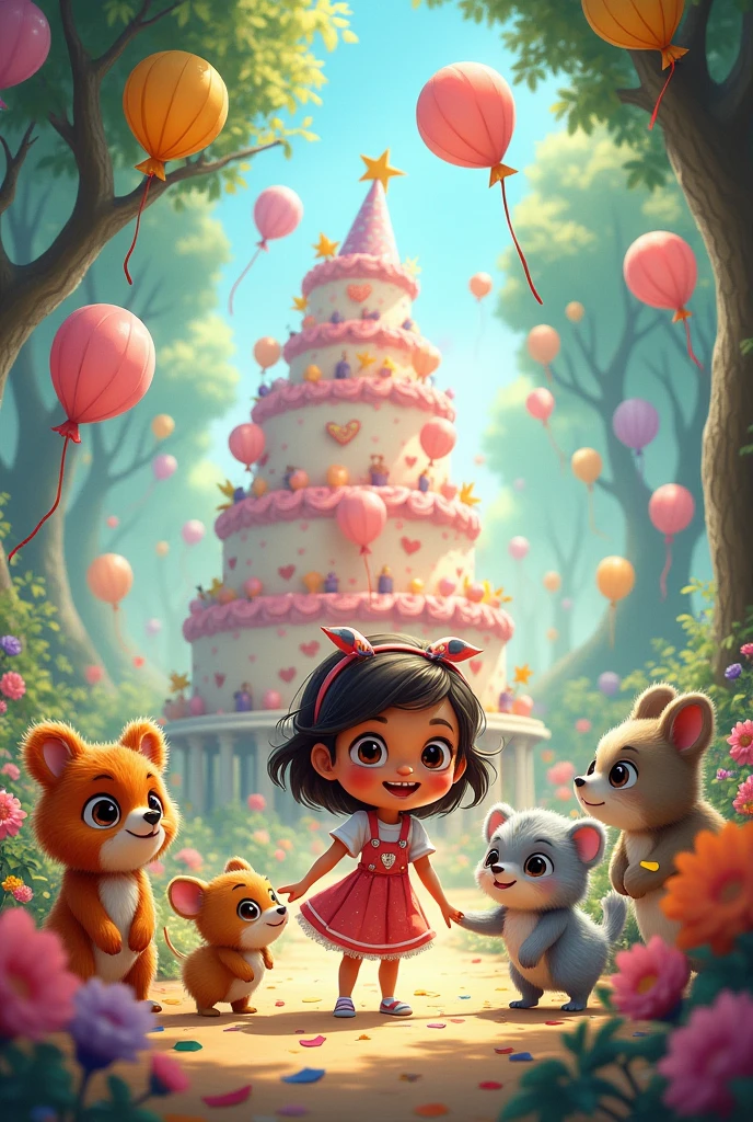 Magali birthday theme