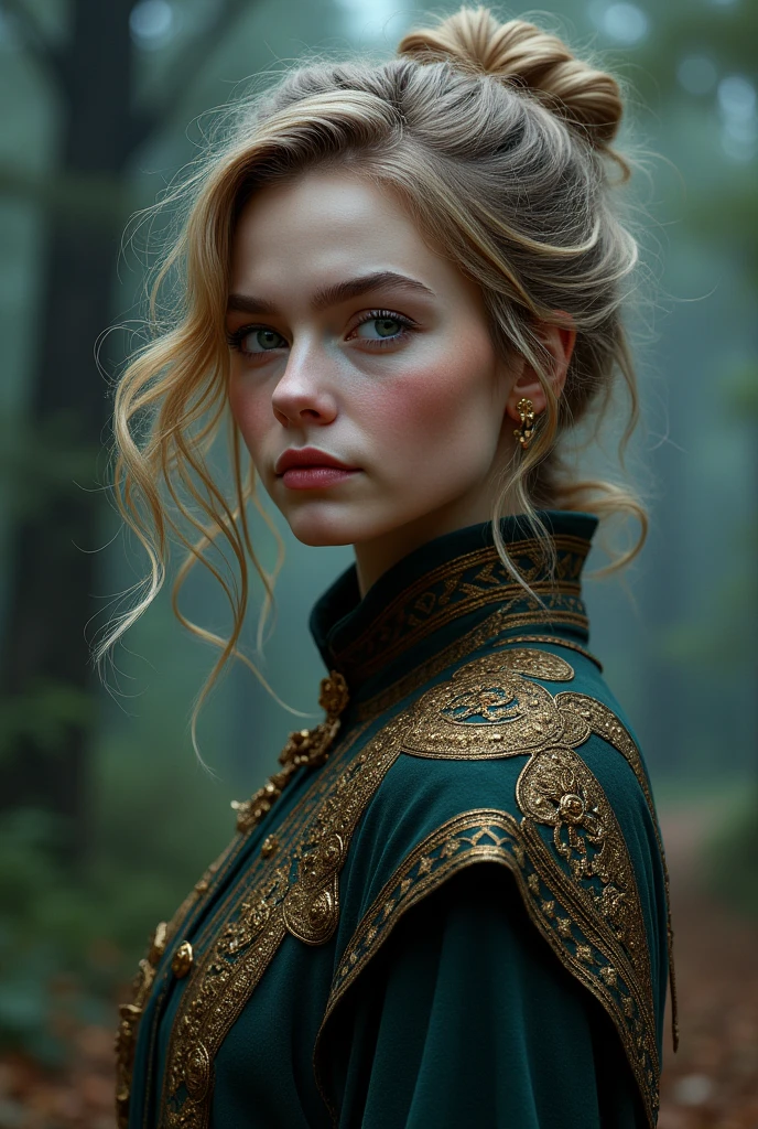 Emma stone
is in his wizard look and he is 30 year old without beard