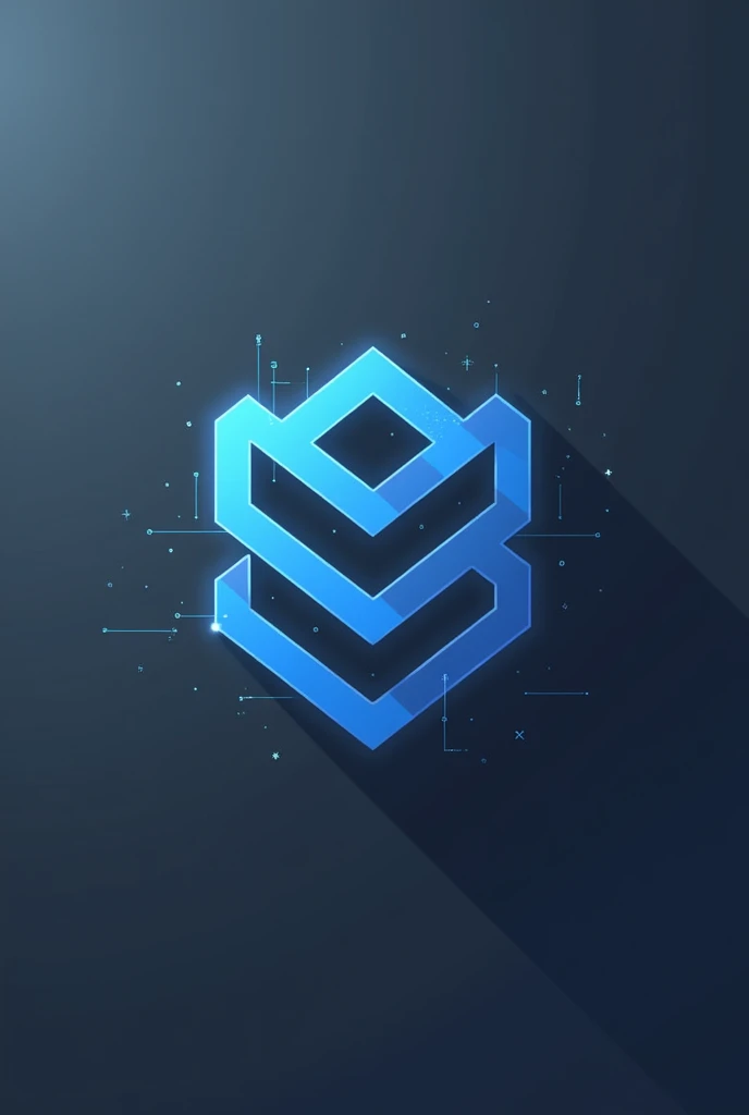 Generate a modern logo for an E-Business based on automation and optimization of daily computing processes