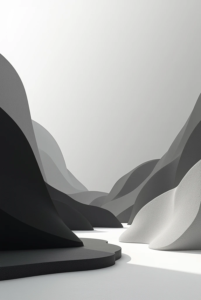 Create an abstract black and white background