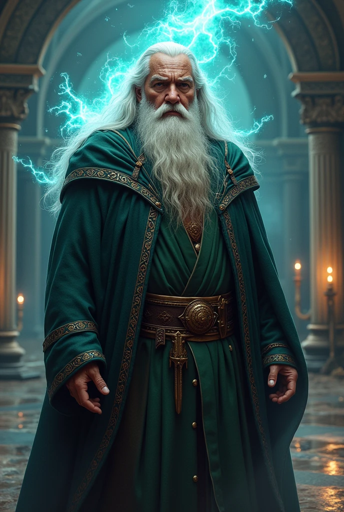 Patrick Wilson is a wizard and he is bulky strong he is 35 years old beardless with long hairs
