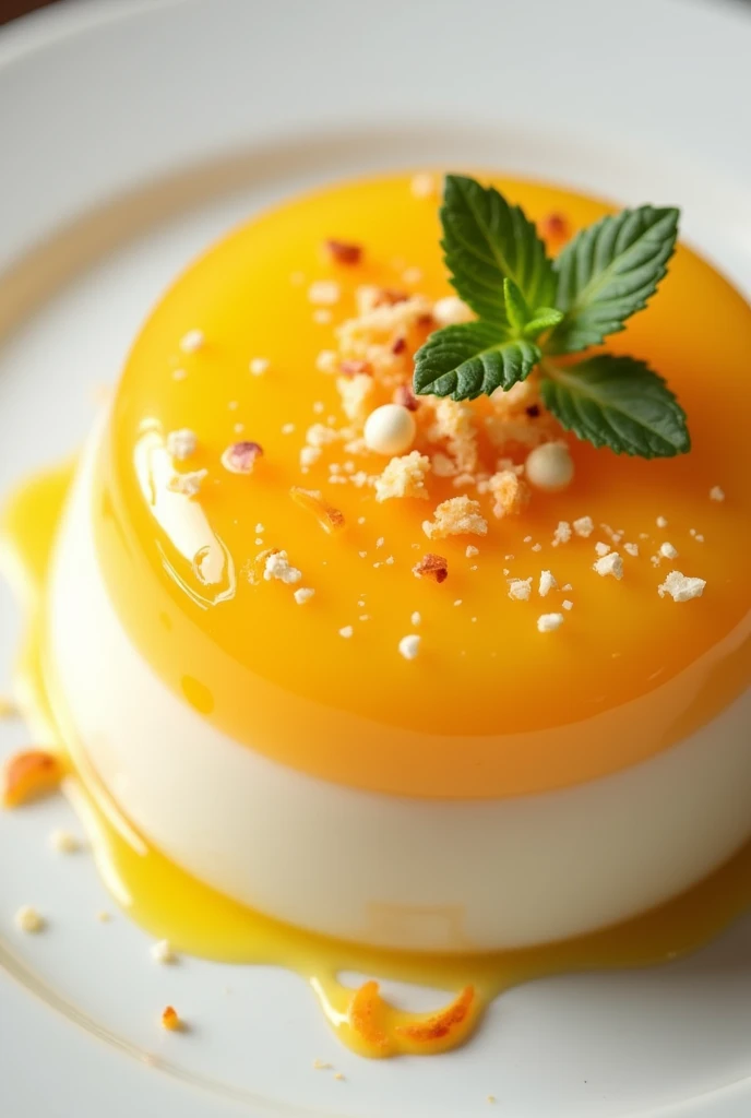 Picture of a passion fruit dessert