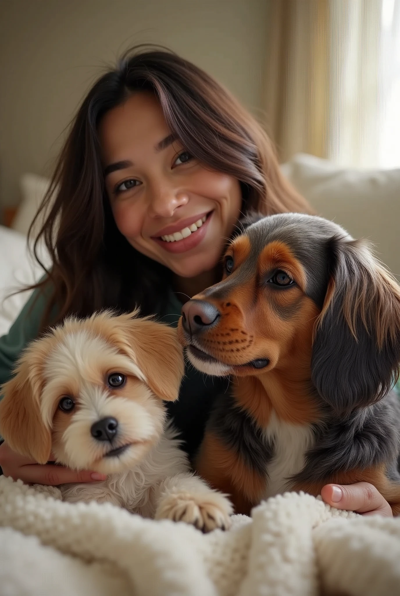 Pokimane sucking her dogs dick