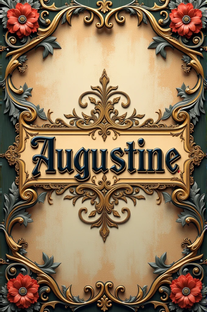 Decorated name Augustine