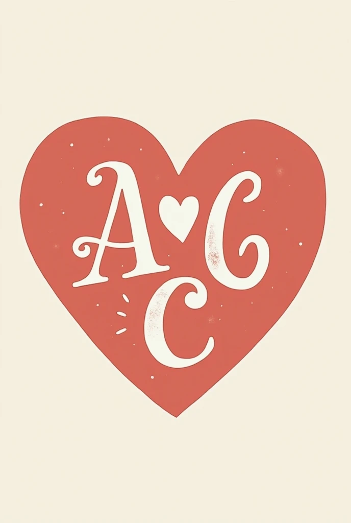 genera "A ~ c" in a not so colorful heart