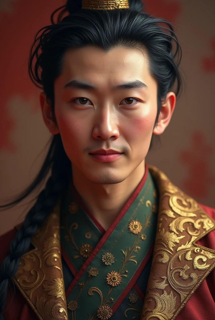 Can you make a picture of Kung Jin from mkx with the face of kim Jong um
