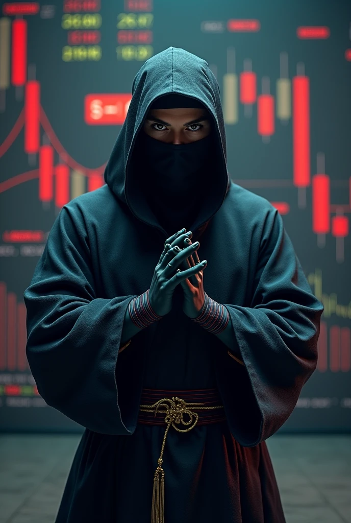 A ninja text TradingMafia and forex candles