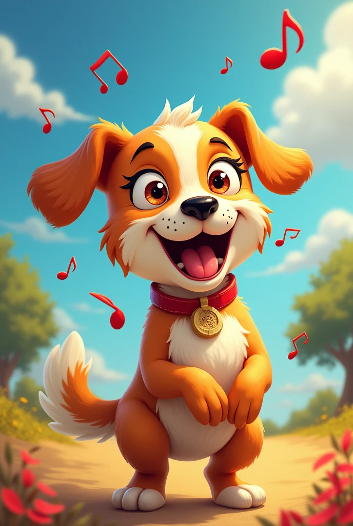 La la la dog
