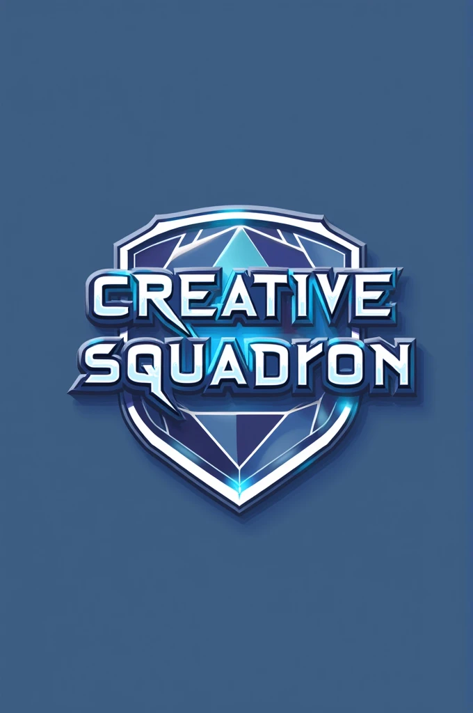 Logo with the name creative squadron