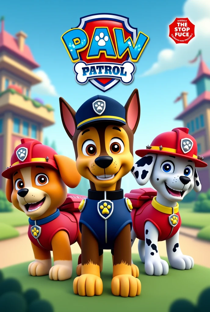  paw patrol cover for busy book remove the text in the upper left vorner