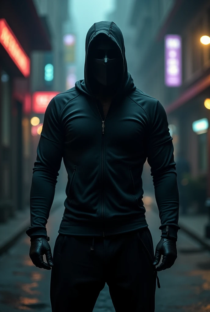 Man with mask
