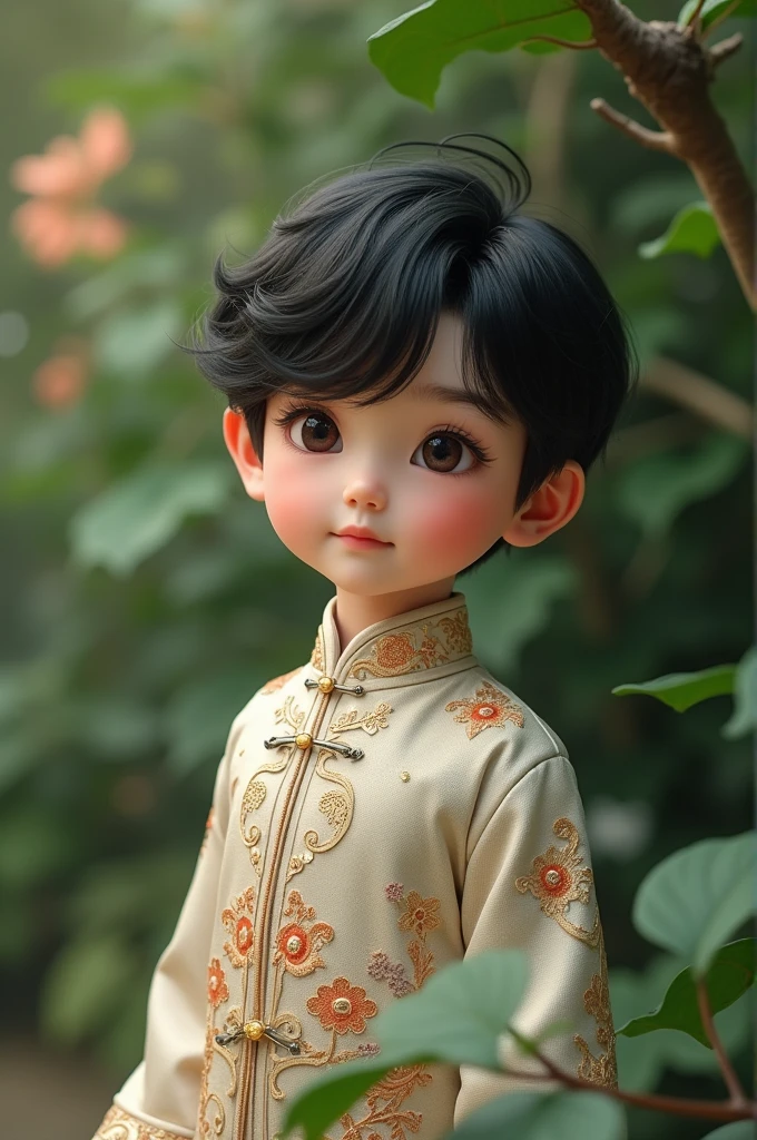Chinese dress boy