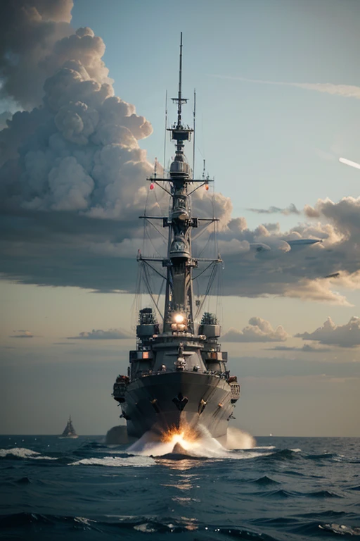  Drill,  turned into a weapon,  drills enemy ships on the battlefield.