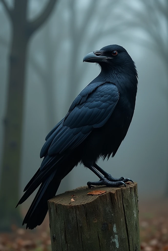 The crow feels lonely and isolated.