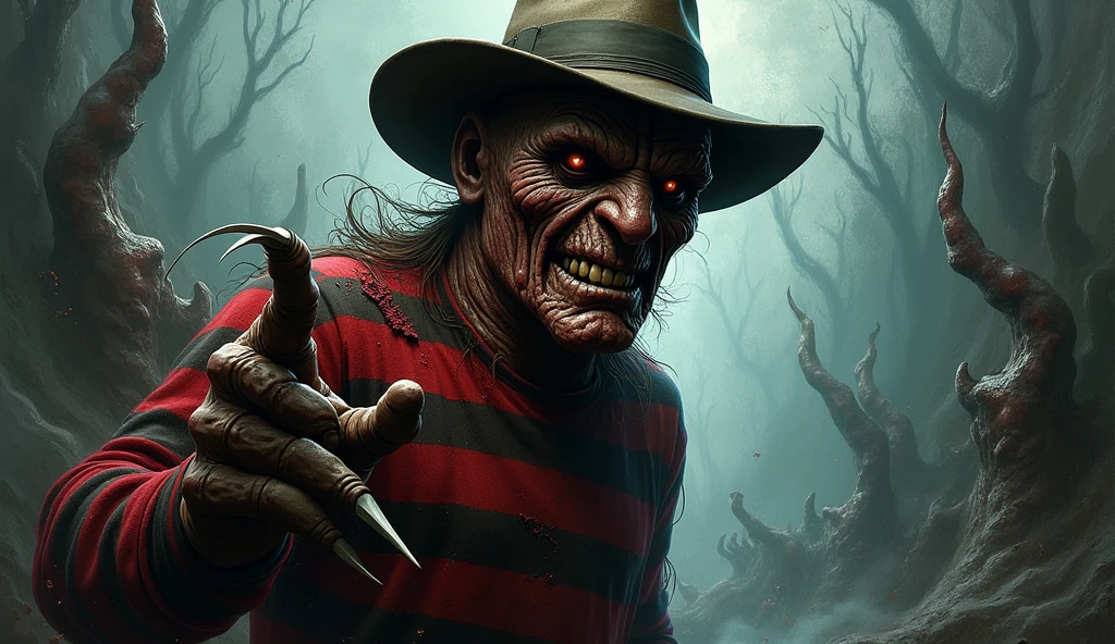 Freddy Krueger, Boris Groh art style
