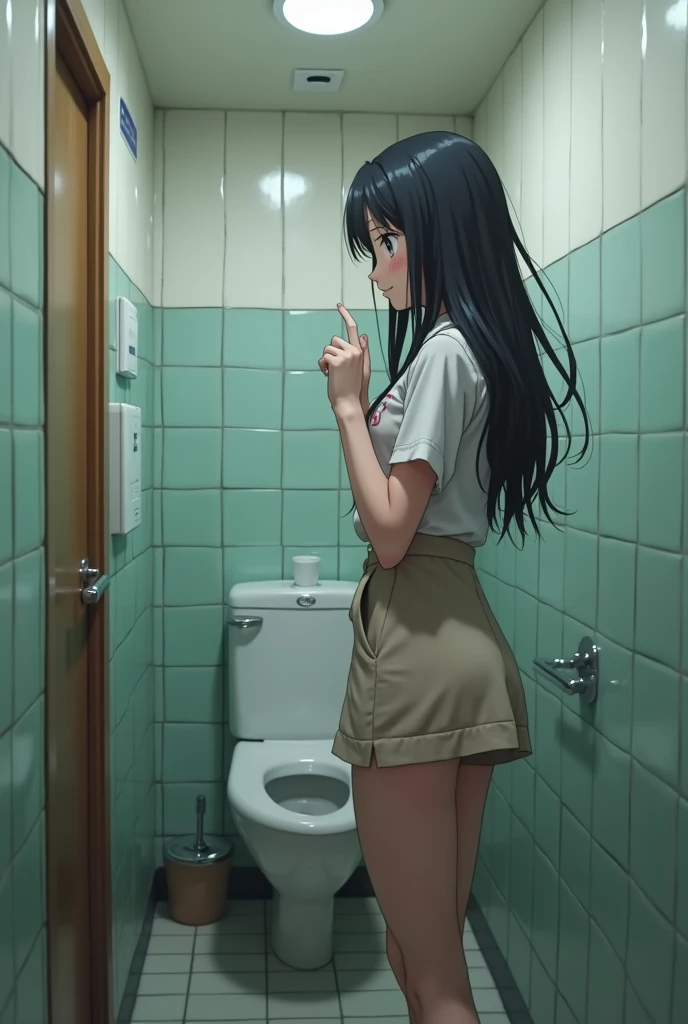 clothed female doctor touching penis of one of the naked soldiers in line, other soldiers also naked and embarrassed, fully nude, full body , only socks, medical examination, infirmary , embarrased, a lot of pubic hair, high quality, standing