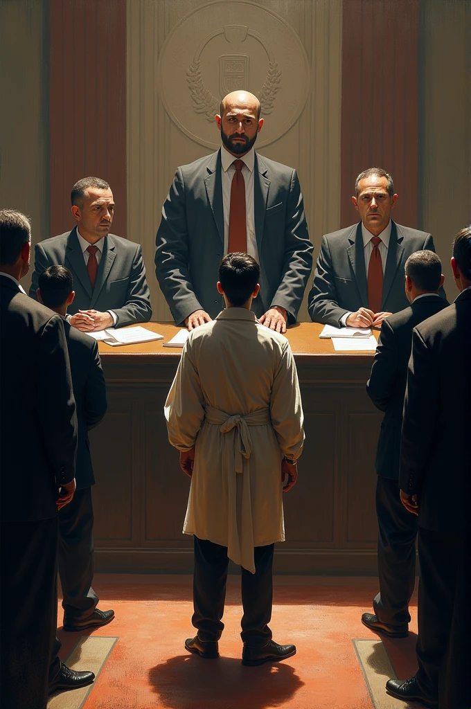 Faça uma imagIt ism dIt is um mulhIt isr It ism um tribunal rIt isprIt issIt isntando It isssIt is tIt isxto a baixo. 

It is [You] sIt isrão postos diantIt is dIt is govIt isrnadorIt iss It is rIt isis, because of me, para darIt ism tIt isstIt ismunho a It islIt iss.
Marcos 13:09