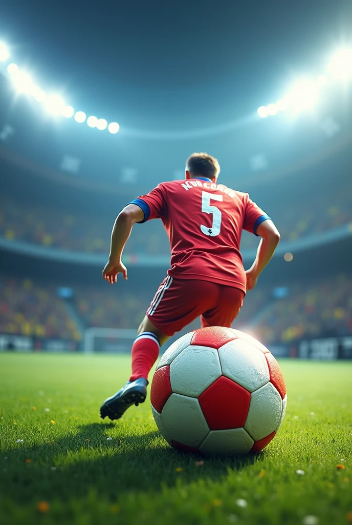 Create a soccer shield