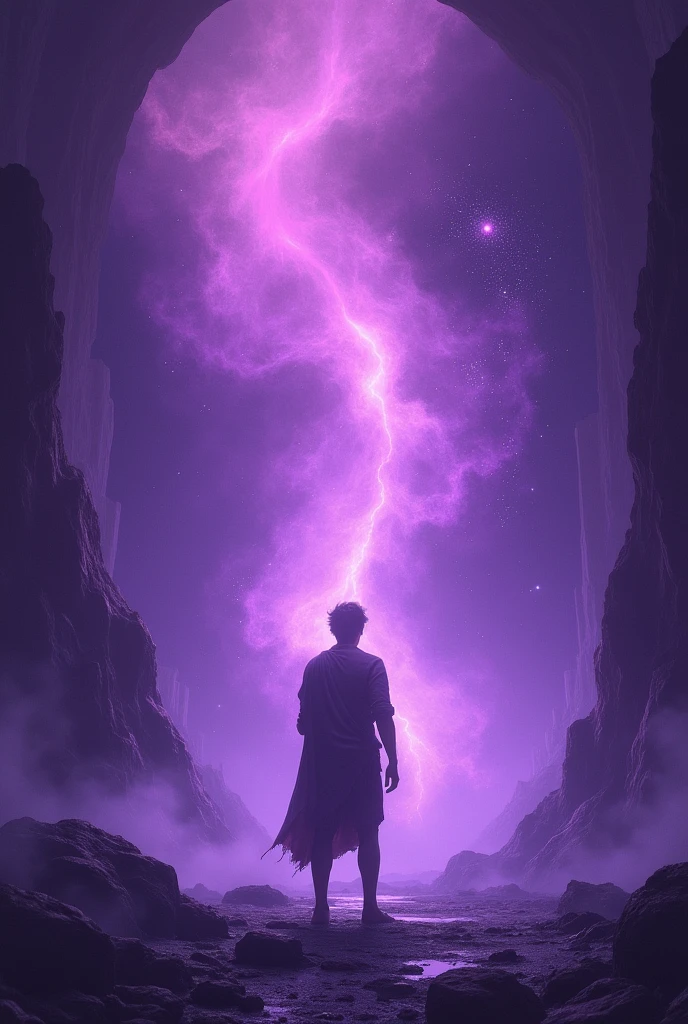 Manuel Gomes making a purple void