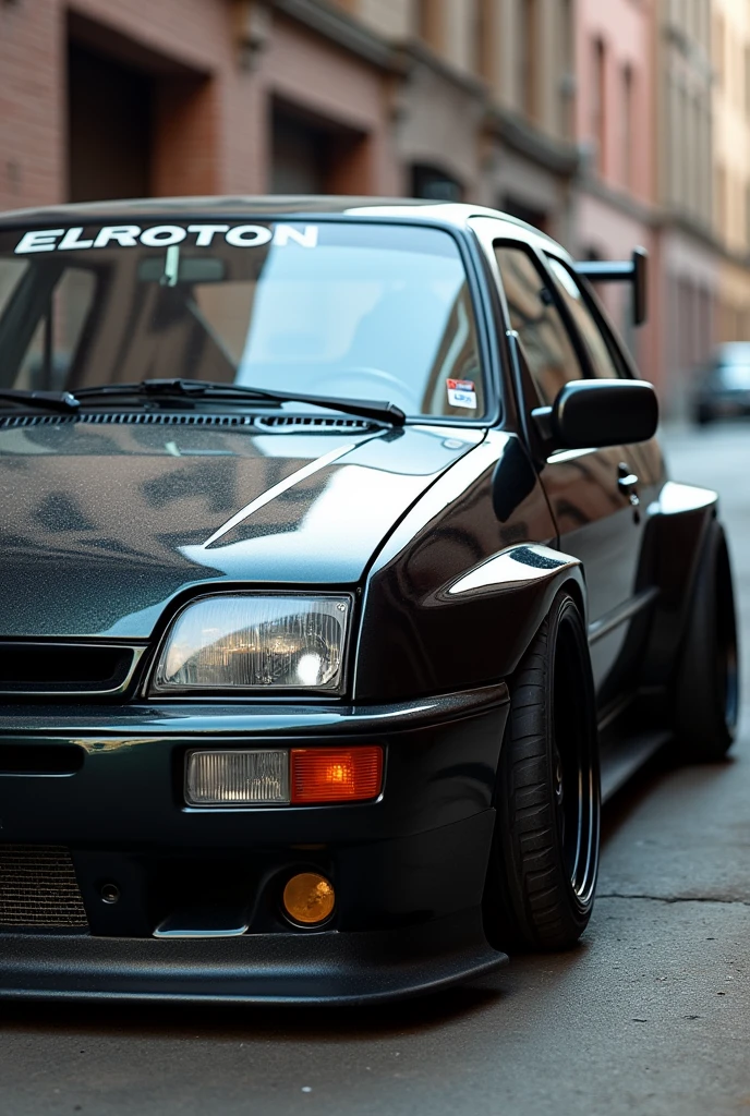 Ford Festiva XL 1996 tuning with porsche parts