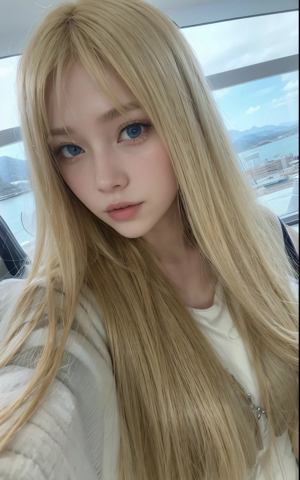 blonde woman