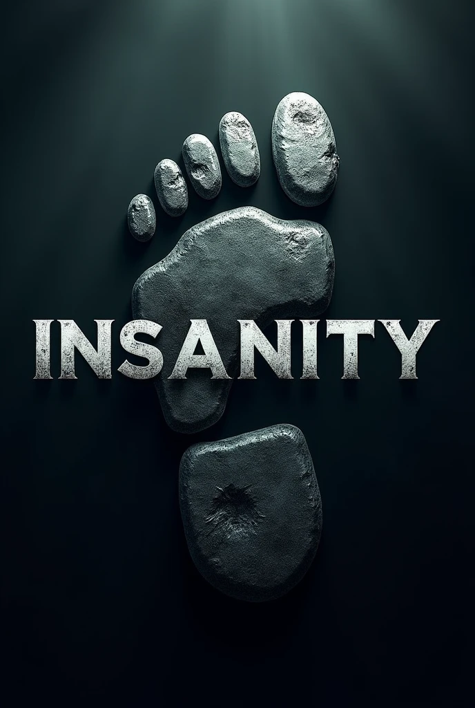 Free fire group logo with the name insanity showing an older footprint
